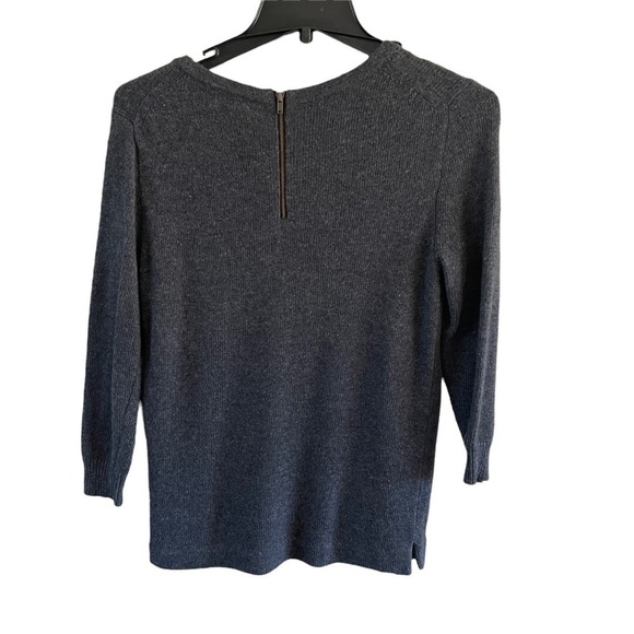 J.Crew jeweled starburst crew neck wool rabbit hair sweater EUC super soft XXS - Picture 2 of 10